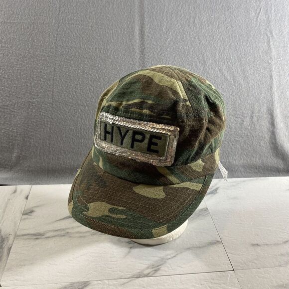 Rue21 Accessories - Rue 21 Hat Womens Green Camouflage Strapback Cap Adjustable NEW